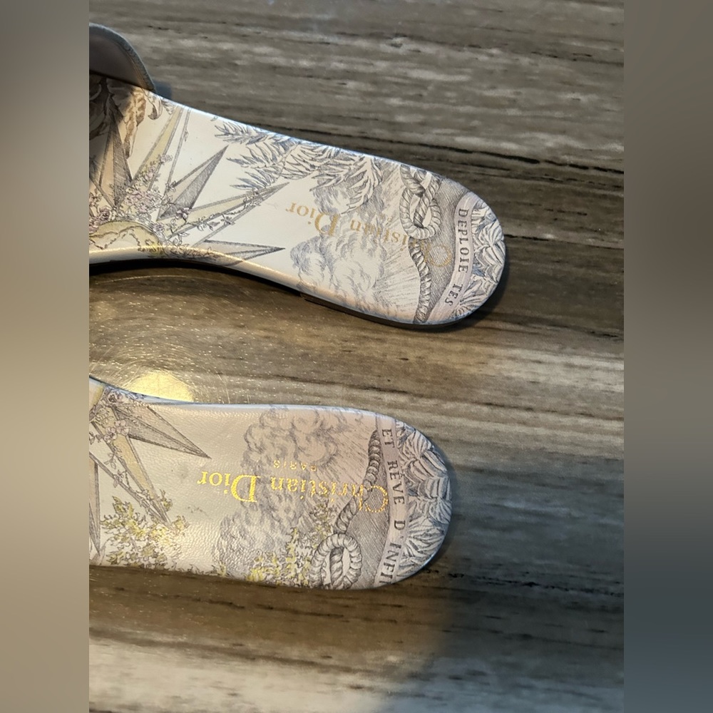 Authentic Christian Dior DWAY Slides - Picture 4 of 6